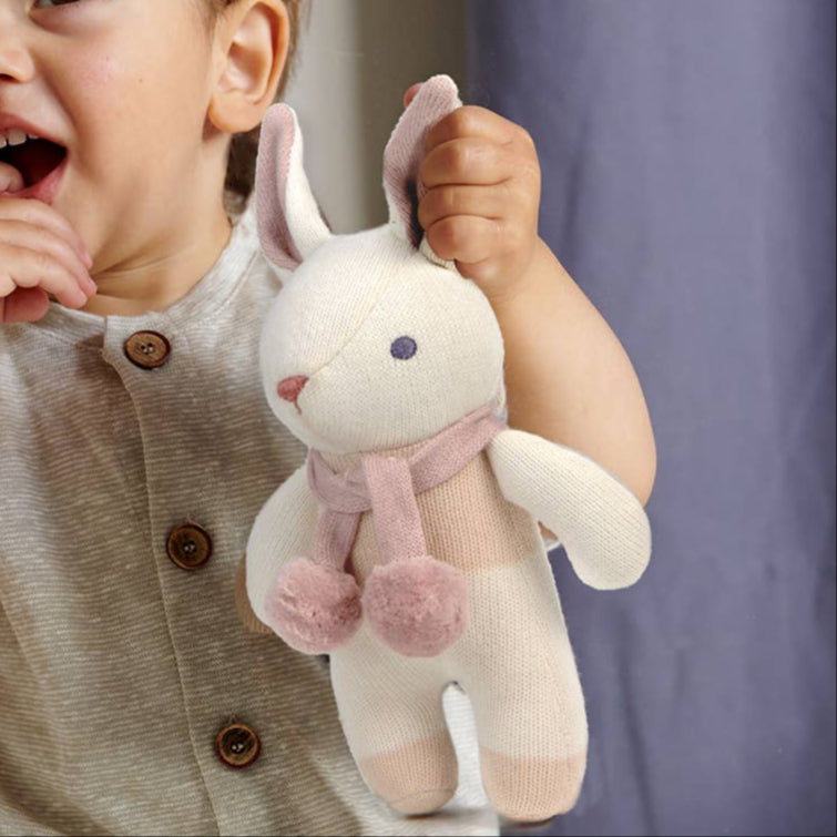 Organic Rattle & Comforter Gift Set