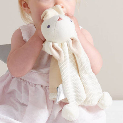 Organic Rattle & Comforter Gift Set