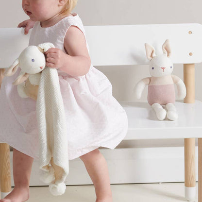 Organic Rattle & Comforter Gift Set