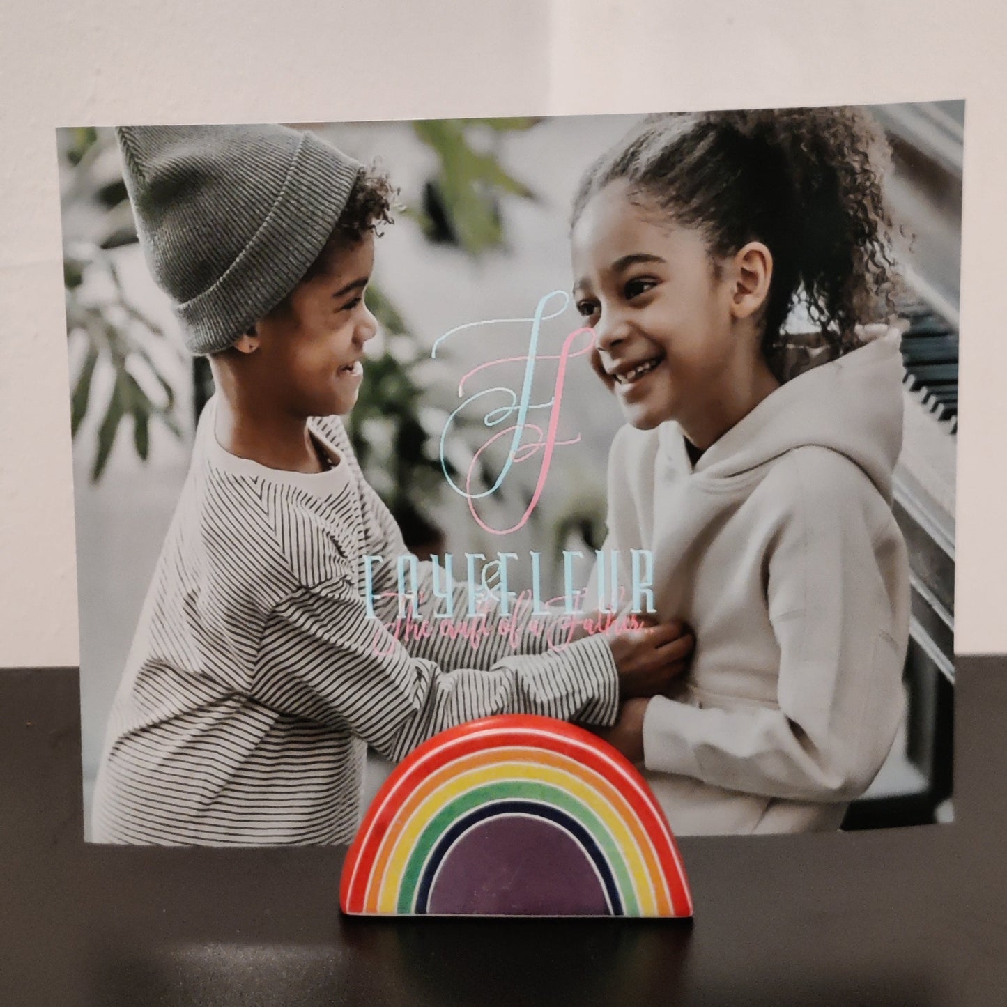 Rainbow Photo Holder