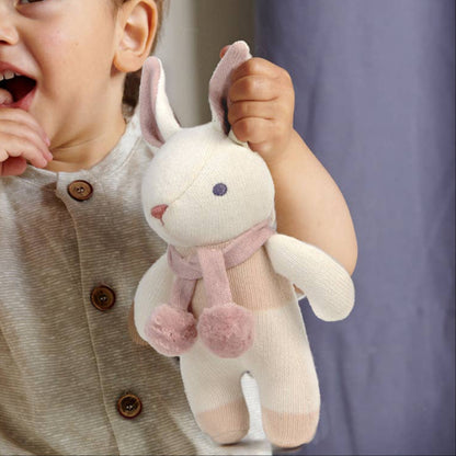 Organic Rattle & Comforter Gift Set