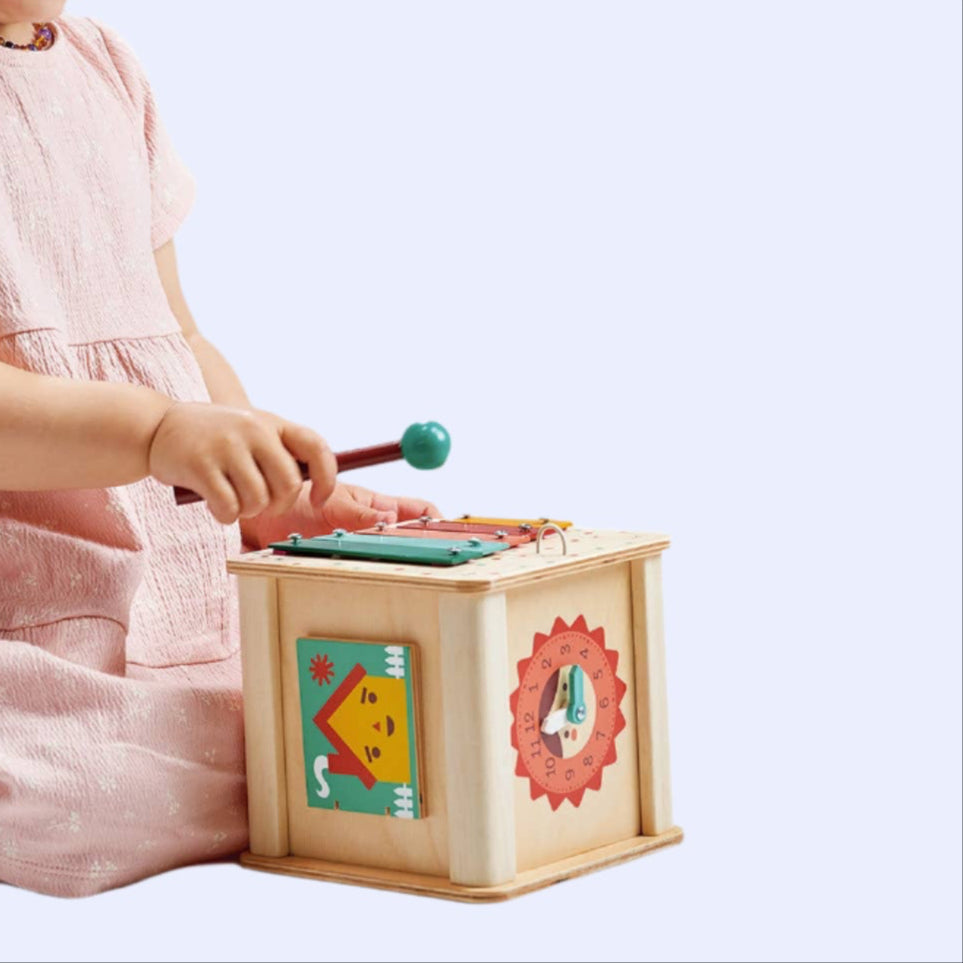 Toddler Activity Cube with Xylophone (Mentari)